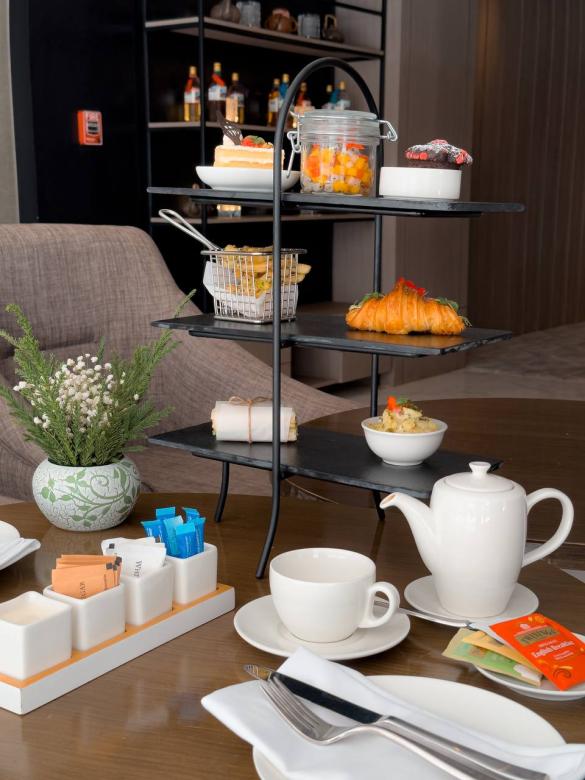 暹粒萬怡度假村下午茶t