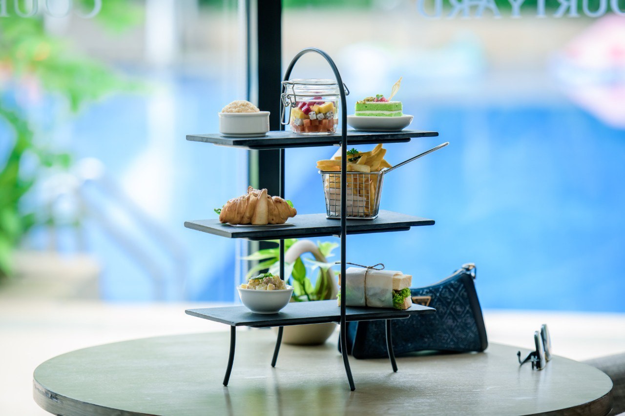 暹粒萬怡度假村下午茶t